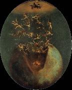 Jakob Issaks Swanenburgh The case of satan and the refractory angels oil painting
